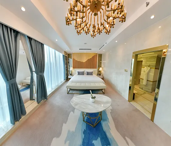 Business Bay Presidential Suite panoramic experience preview