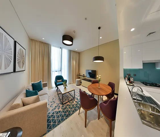 City Modern Apartment panoramic experience preview