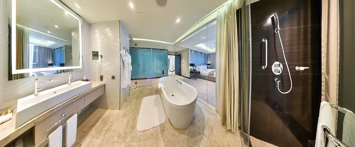 City Presidential suite panoramic experience preview