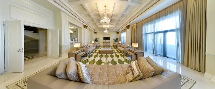 Versace Imperial Suite panoramic experience preview