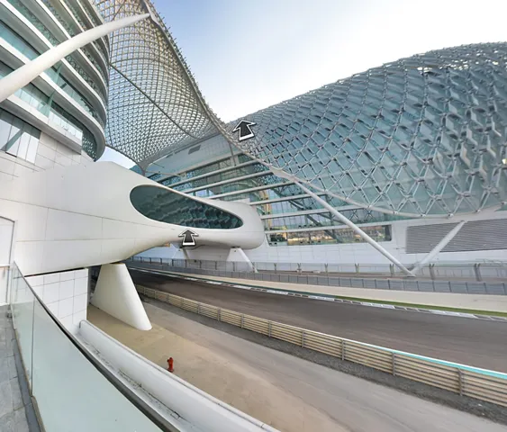 Yas Hotel panoramic experience preview